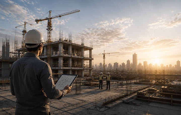 خدمات الانشاءات والمقاولات
