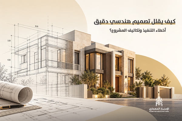كيف يقلل تصميم هندسي دقيق أخطاء التنفيذ وتكاليف المشروع؟